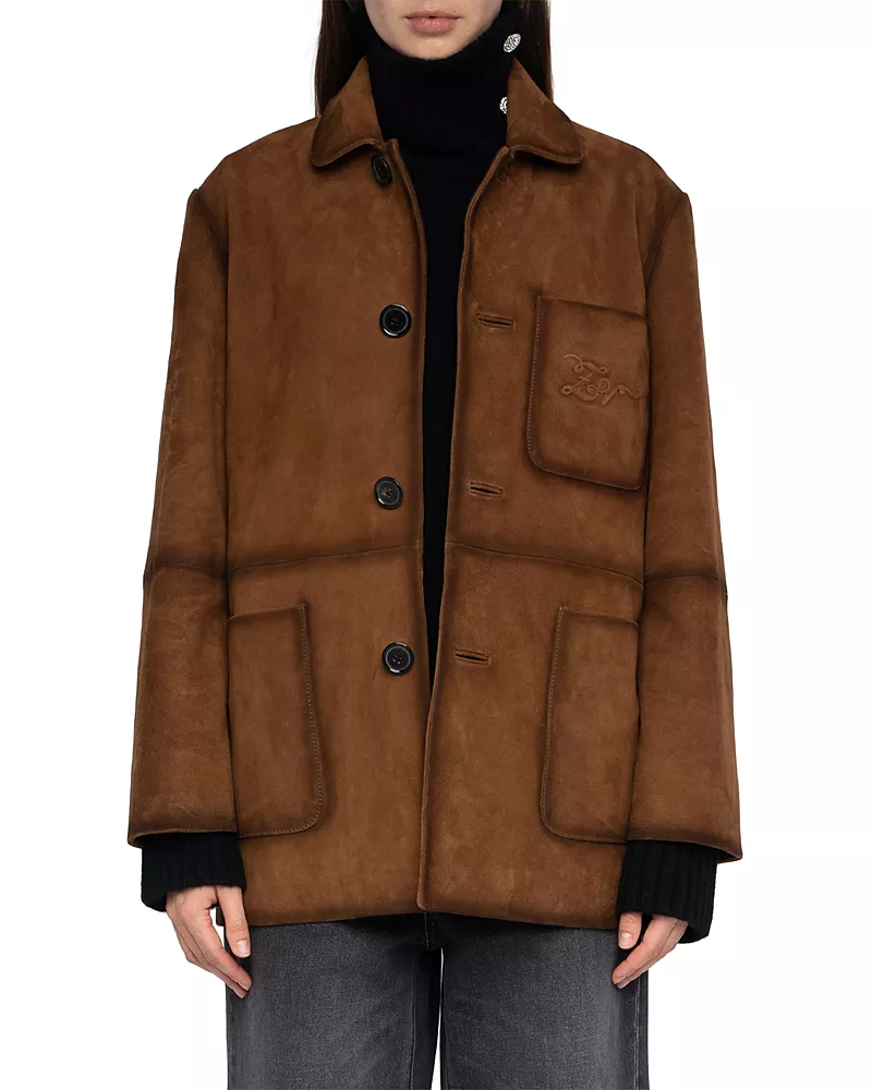Zadig & Voltaire Venezia Suede Jacket