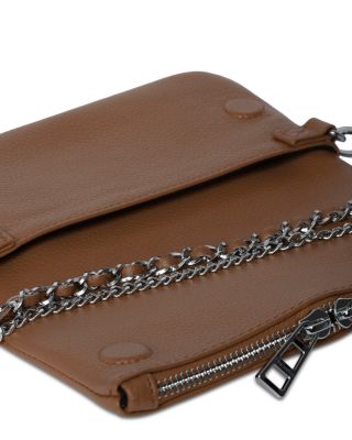 Rock Nano Grained Leather Crossbody