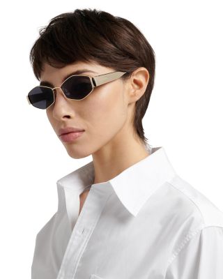 Geometrical Sunglasses, 55mm