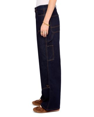 Perya Mid Rise Straight Leg Jeans in Brut