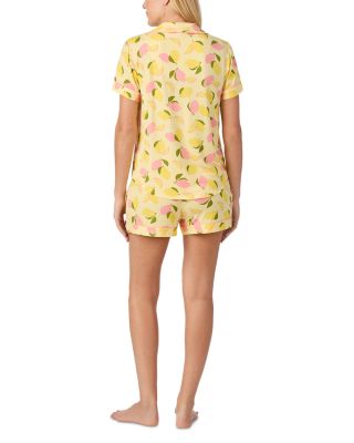 Jersey Short Sleeve Boxer Pajama Set