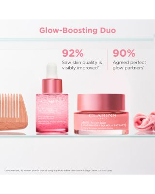 Multi Active Brightening Glow Serum with Vitamin C + AHA 1 oz.