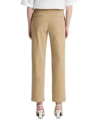 Mid Rise Chino Ankle Pants  