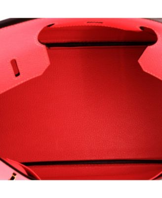 Birkin 30 Handbag Pink Epsom with Gold Hardware