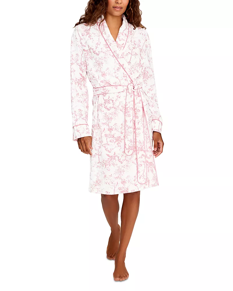 Petite Plume Pink Timeless Toile Robe