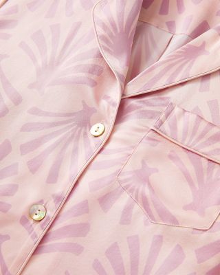 Silk Blush Tide Short Sleeve Short Set