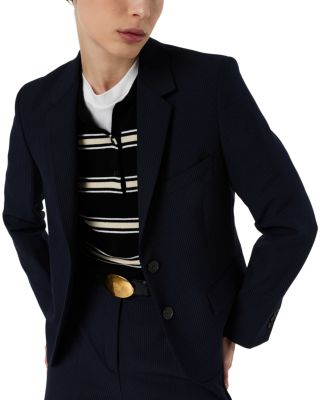 Tayana Pinstripe Blazer