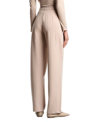 Chevron Jacquard Pants