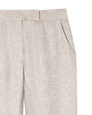 Textured Jacquard Pants