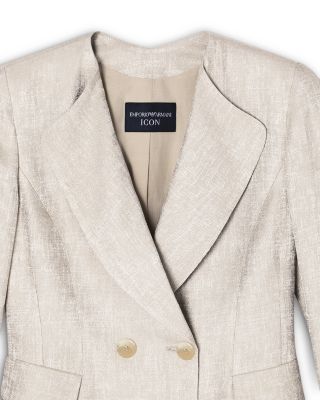 Textured Jacquard Blazer