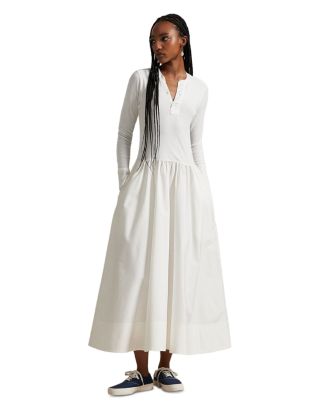 Ralph Lauren Cotton Henley Dress