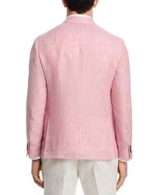 Linen M&eacute;lange Solid Regular Fit Extra-Soft Jacket - Exclusive