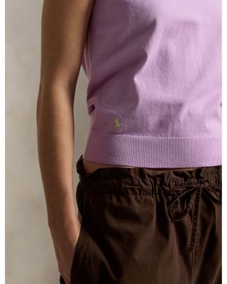 Sleeveless Crewneck Sweater