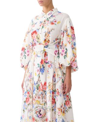 I Left My Heart In Granada Linen Shirt Dress