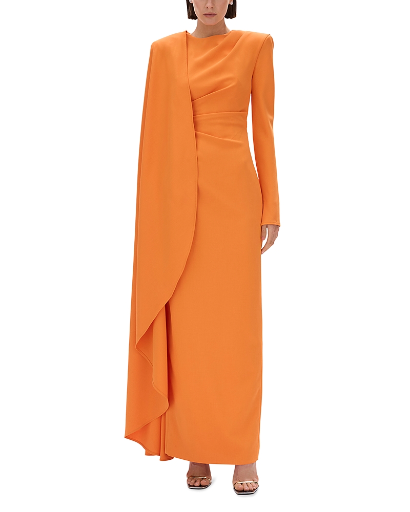 Rachel Gilbert Dion Cape Gown