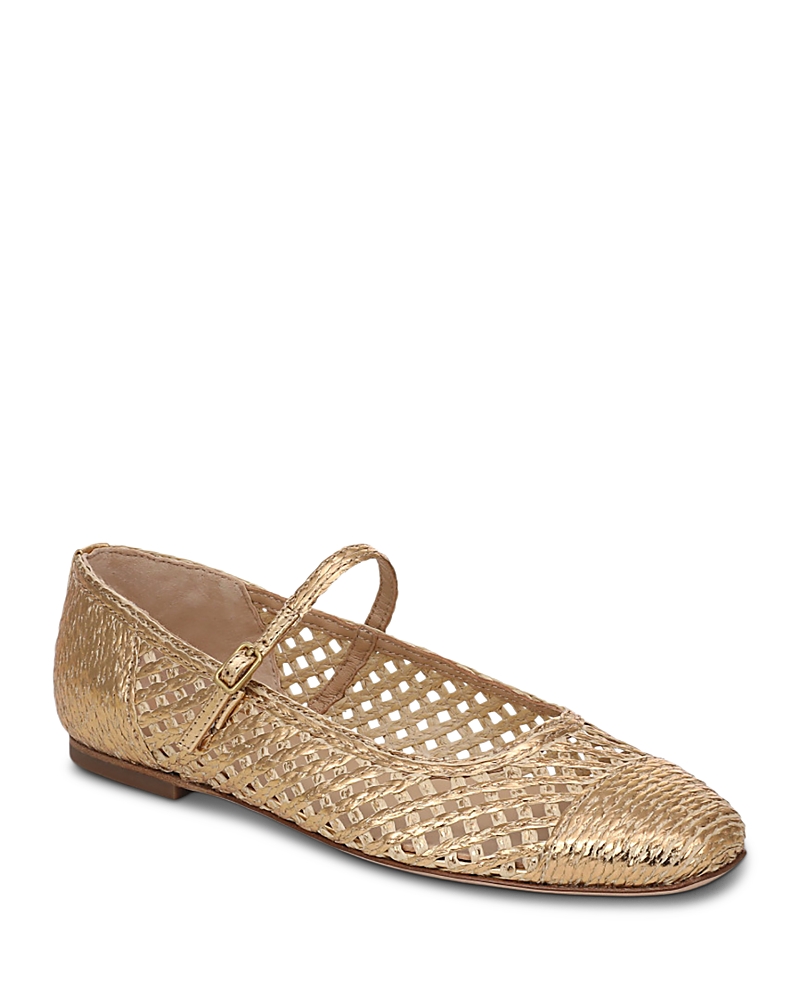 Veronica Beard Women's Ellie Raffia Flats