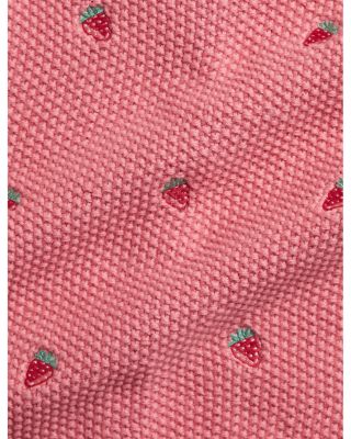 Girls' Strawberry Cotton Cardigan & Shorts - Baby