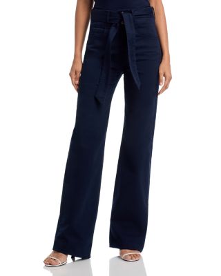 Rosanna Corset Wide Leg Jeans in Navy