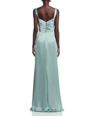 Off-the-Shoulder Draped Gown