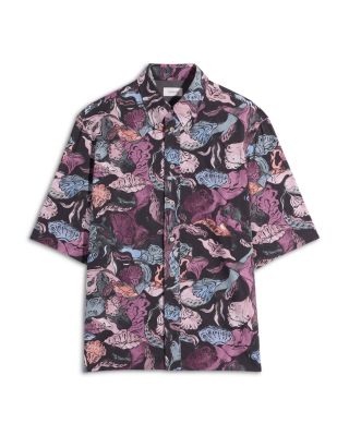 Relaxed Fit Short Sleeve Utility Shirt