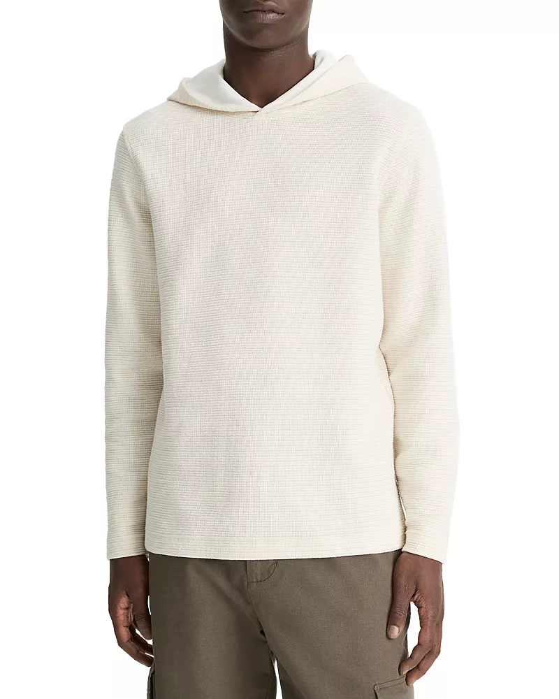 Vince Double Face Pullover Hoodie