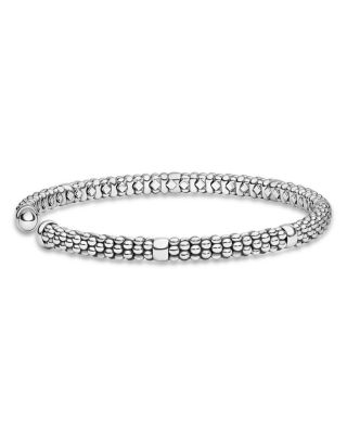 LAGOS Sterling Silver Signature Caviar Versa Torque Bracelet
