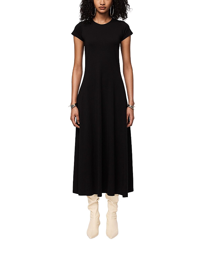 Another Tomorrow Fitted Tee Dress
