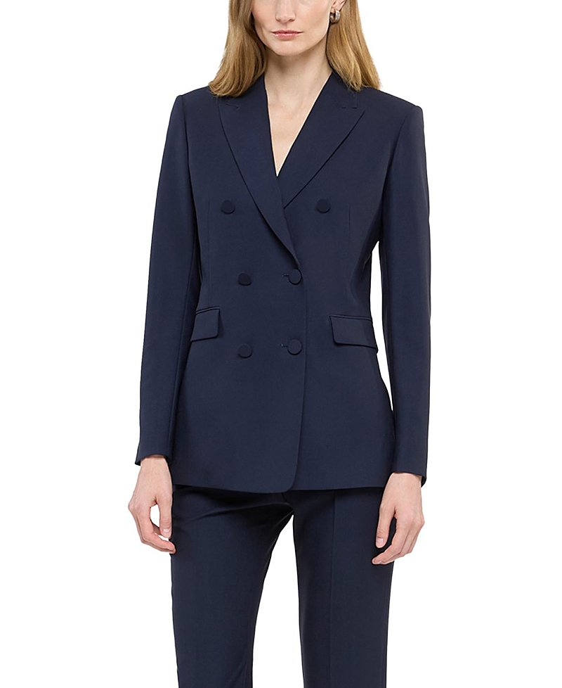 Another Tomorrow Double Breasted Jacket