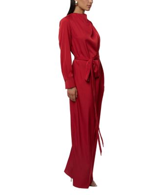 Victoria Satin Maxi Dress