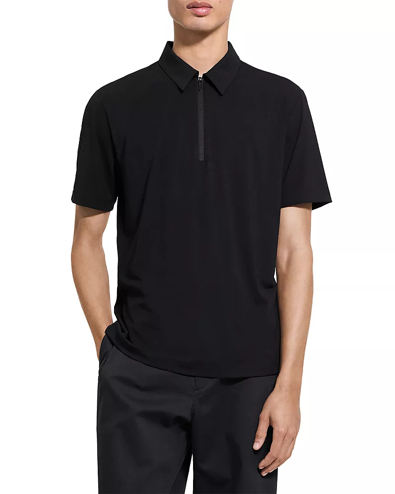 Theory Ryder Quarter Zip Polo