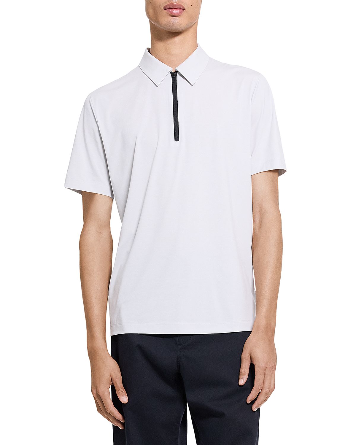 Theory Ryder Quarter Zip Polo