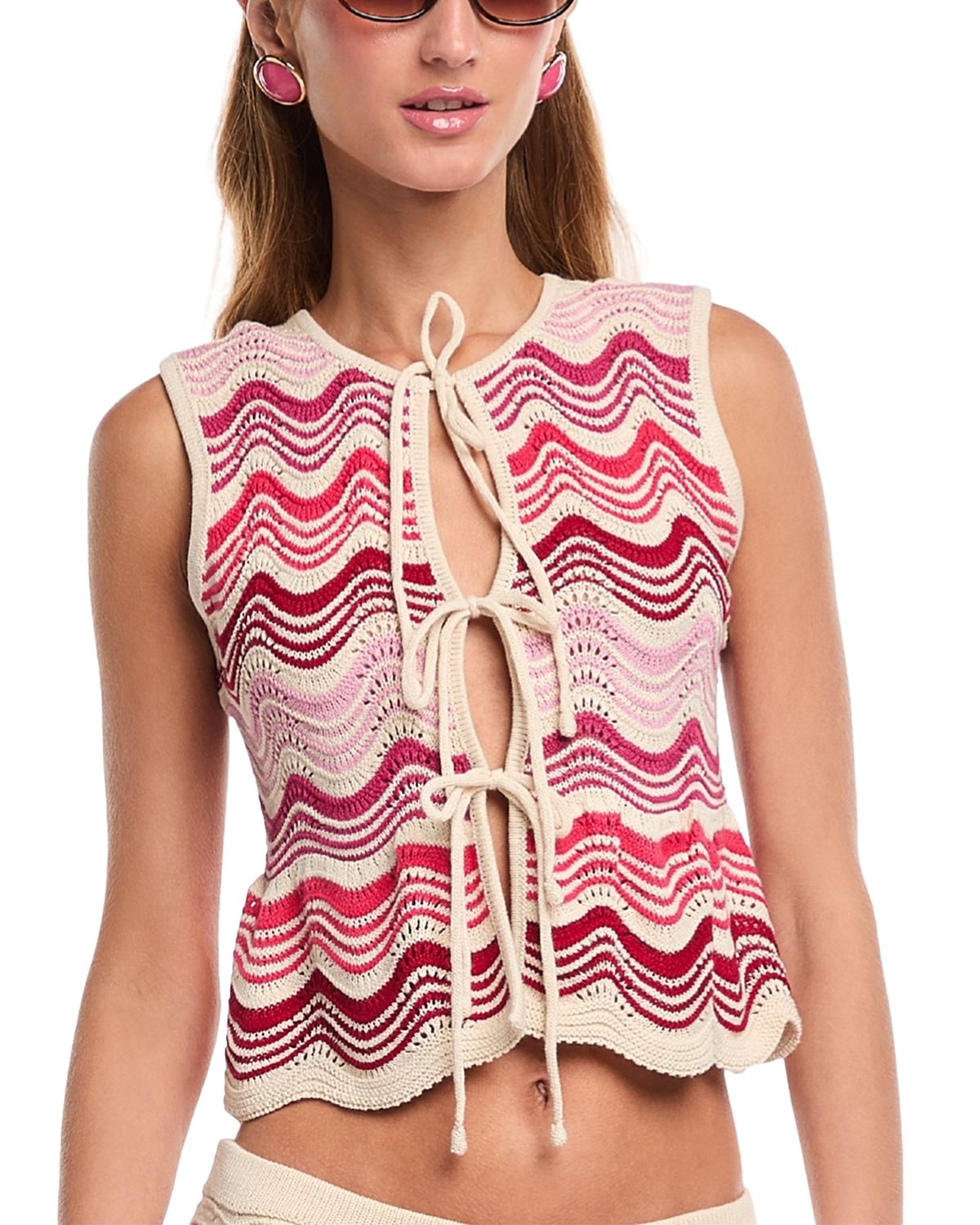 Capittana Kari Crocheted Top