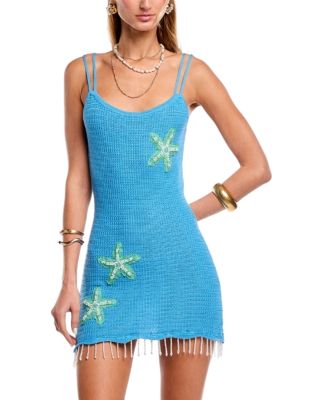 Marilei Crocheted Mini Dress