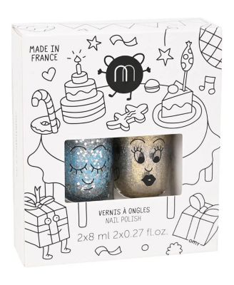 Boum Kids Nail Polish, Set of 2 - 5-7 Years