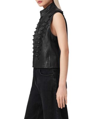 Rummy Leather Vest