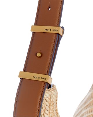 Hudson Large Paper Straw Hobo Bag