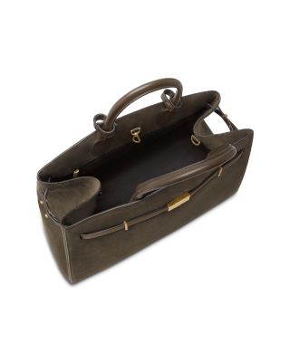 Hudson Suede Crossbody Bag