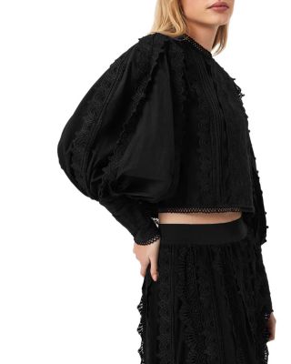 Hart Embroidered Top