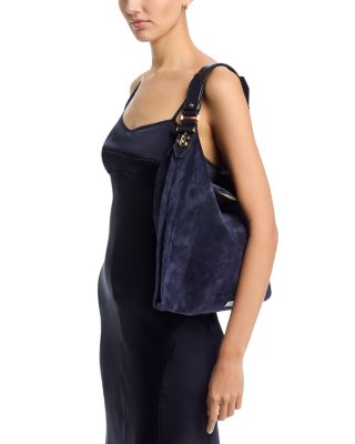 Jimmy Choo Ana Suede Hobo Bag