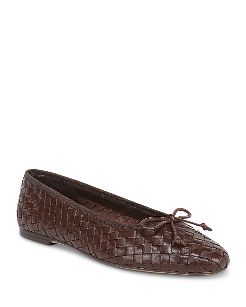 Sam Edelman Women's Ruthie Leather Ballet Flats