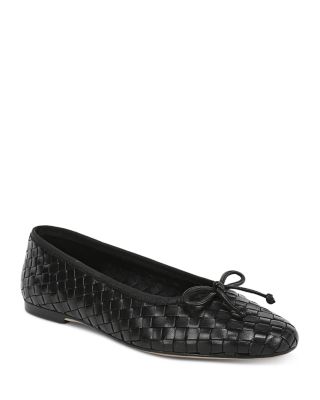 Women's Ruthie Leather Ballet Flats