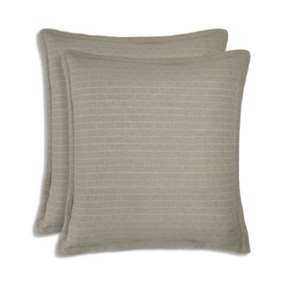 Woven Diamond Sham Set, Euro - Exclusive