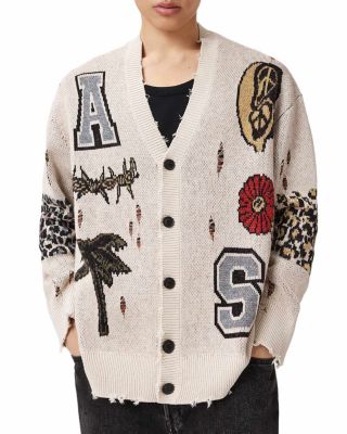 Foxx Graphic Cardigan