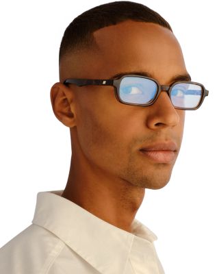 Pilferer Rectangular Blue Light Glasses, 53mm