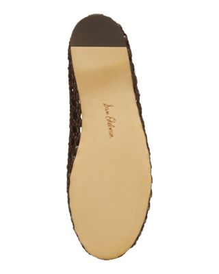 Women's Shira Woven Leather Ballet Flats