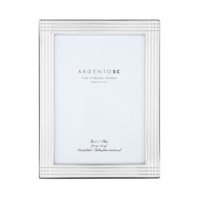 Axis Sterling Silver Frame, 5" x 7"
