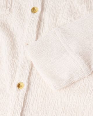 Textured Detail Jersey Shirt 