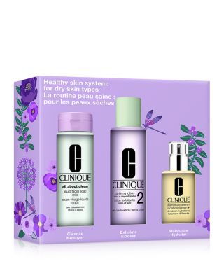 Healthy Skin System for Dry Combination Skin Types Skincare Gift Set ($84 value)