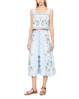 Audra Embroidered Tank