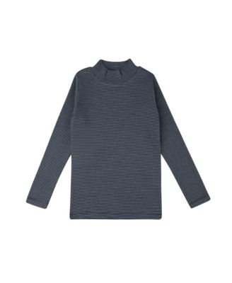 Girls' French Terry Autumn Kids Collection Turtle Neck Top - Baby, Little Kid, Big Kid